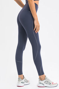 Fitstyle Striped Print Sports Leggings