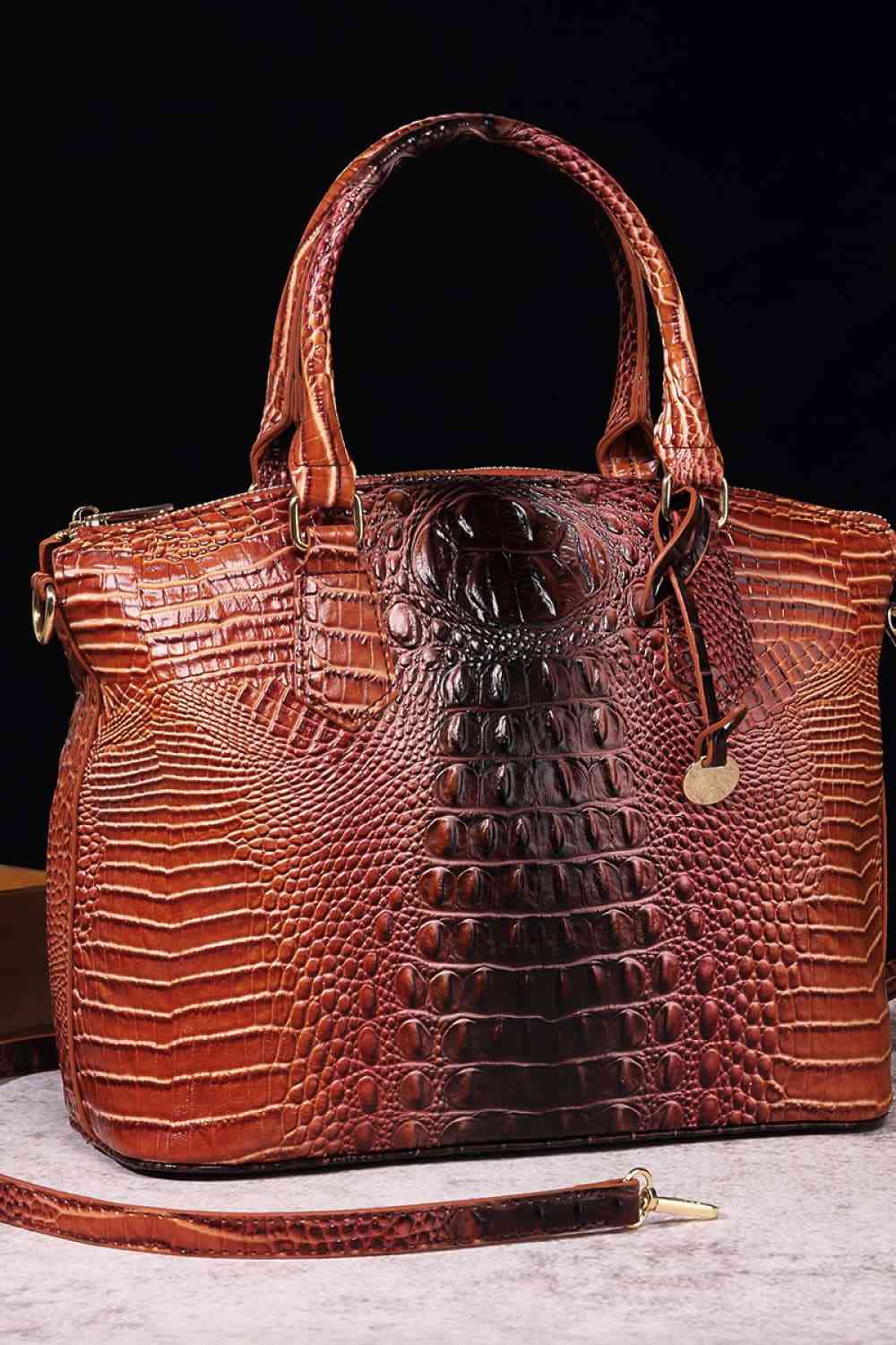 Traci K Gradient PU Leather Handbag ( Pick Your Color)
