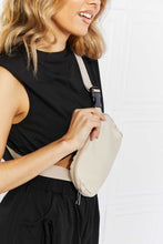 Load image into Gallery viewer, Traci K Buckle Zip Closure Fanny Pack
