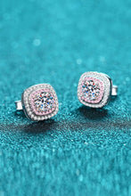 Load image into Gallery viewer, 1 Carat Moissanite Stud Earrings
