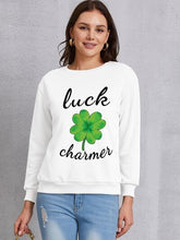 Load image into Gallery viewer, LUCK CHARMER Round Neck Sweatshirt
