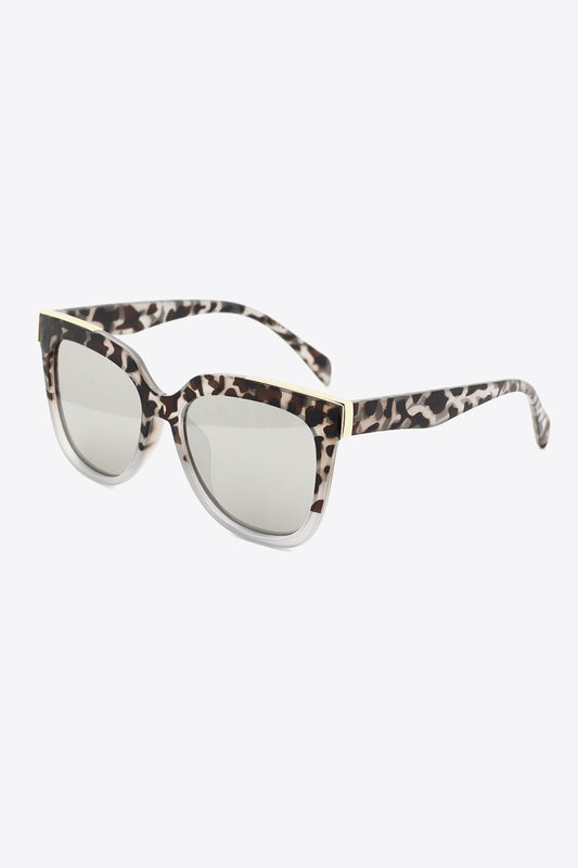Traci K Collection Tortoiseshell Polycarbonate Frame Full Rim Sunglasses