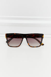 Traci K Collection Tortoiseshell Square Full Rim Sunglasses