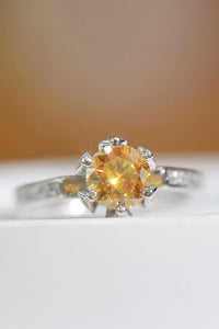 You'are My Lover 2 Carat Moissanite Ring