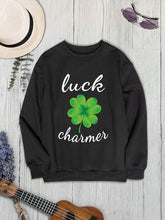 Load image into Gallery viewer, LUCK CHARMER Round Neck Sweatshirt
