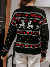 Load image into Gallery viewer, MERRY CHRISTMAS Round Neck Sweater
