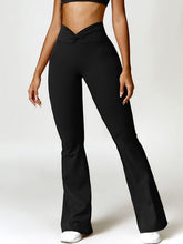 Load image into Gallery viewer, Twisted High Waist Active Pants with Pockets
