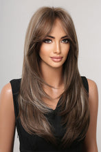 Load image into Gallery viewer, 13*1&quot; Full-Machine Wigs Synthetic Long Straight 22&quot;
