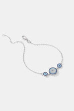 Load image into Gallery viewer, 925 Sterling Silver Artificial Turquoise Bracelet
