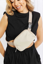 Load image into Gallery viewer, Traci K Buckle Zip Closure Fanny Pack
