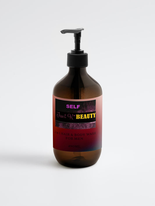 SELF- by Traci K Beauty 2-in-1 Hair & Body Wash for Men