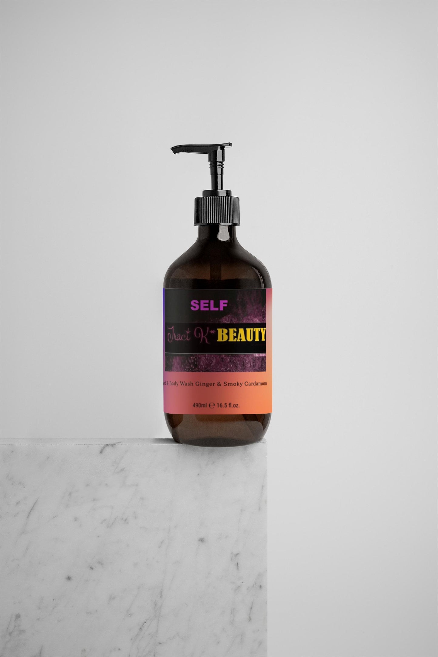 SELF by Traci K Beauty GLOWING- Hand & Body Wash, Ginger & Smoky Cardamom
