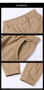 Men Pure cotton washed Multi Pocket Cargo Pants